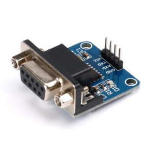 HR0214-61 MAX3232 RS232 to TTL Serial Port Converter Module DB9 Connector MAX232 With Dupont wire