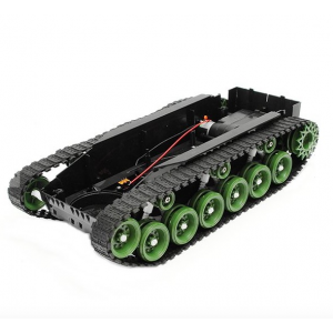 HS0312 3V-9V DIY Shock Absorbed Smart Robot Tank Chassis Car Kit With 260 Motor SN400N