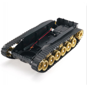 HS0313 3V-9V DIY Shock Absorbed Smart Robot Tank Chassis Car Kit With 260 Motor SN400N