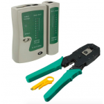 HS0398 Network Cable Tester Lan rj45 rj11 with Wire Cable Crimper Crimp 