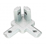 HS0447 3 Way 90 Degree Inside Corner Connector Joint Bracket  for 2020/3030/4040 Aluminum Profile