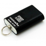 HS0466 Black USB 2.0 Micro sd card reader