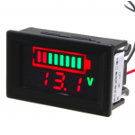 HS0489 12V Acid lead Battery indicator capacity digital LED Tester