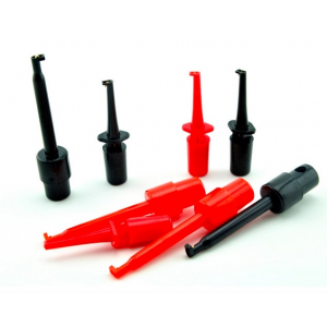 HS0545 50pcs Red Round Large Size Single Hook Clip 