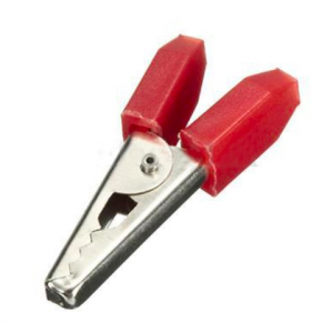 HS0550 100pcs Red Alligator Clips Clamps