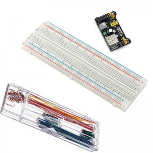 HR0179	830 Breadboard+Power Supply Module+140 Jumper Wire